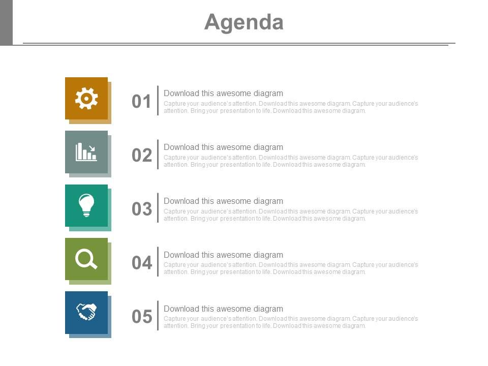 Agenda Chart