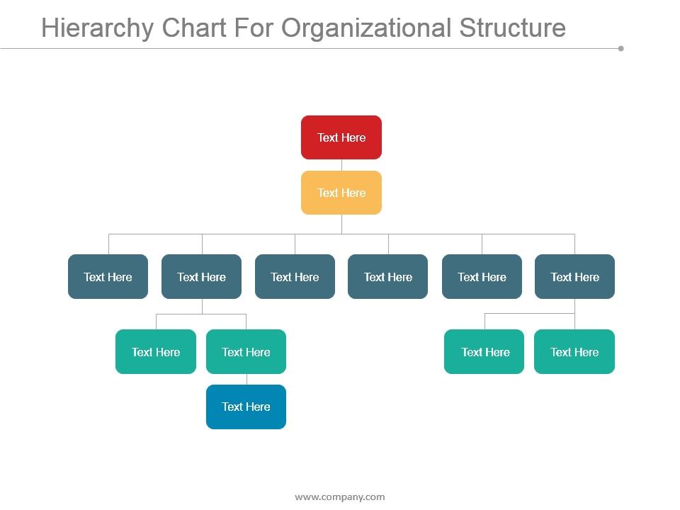 Organization Structure Chart Ppt