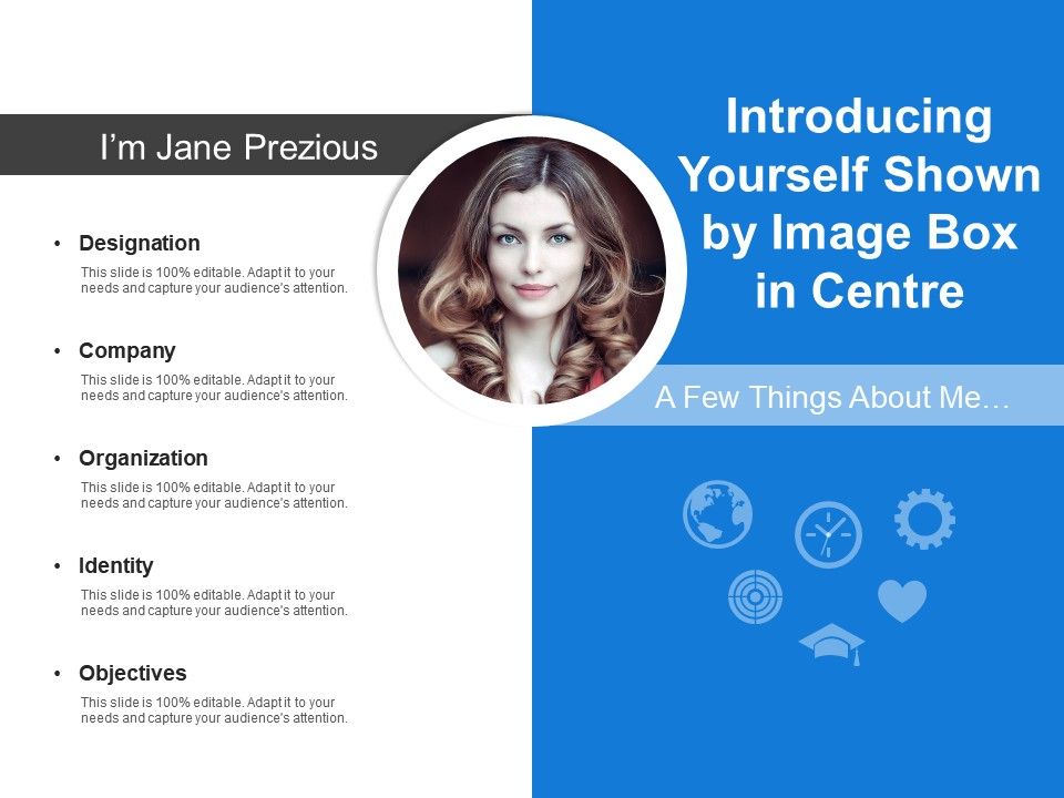 powerpoint presentation on introducing yourself