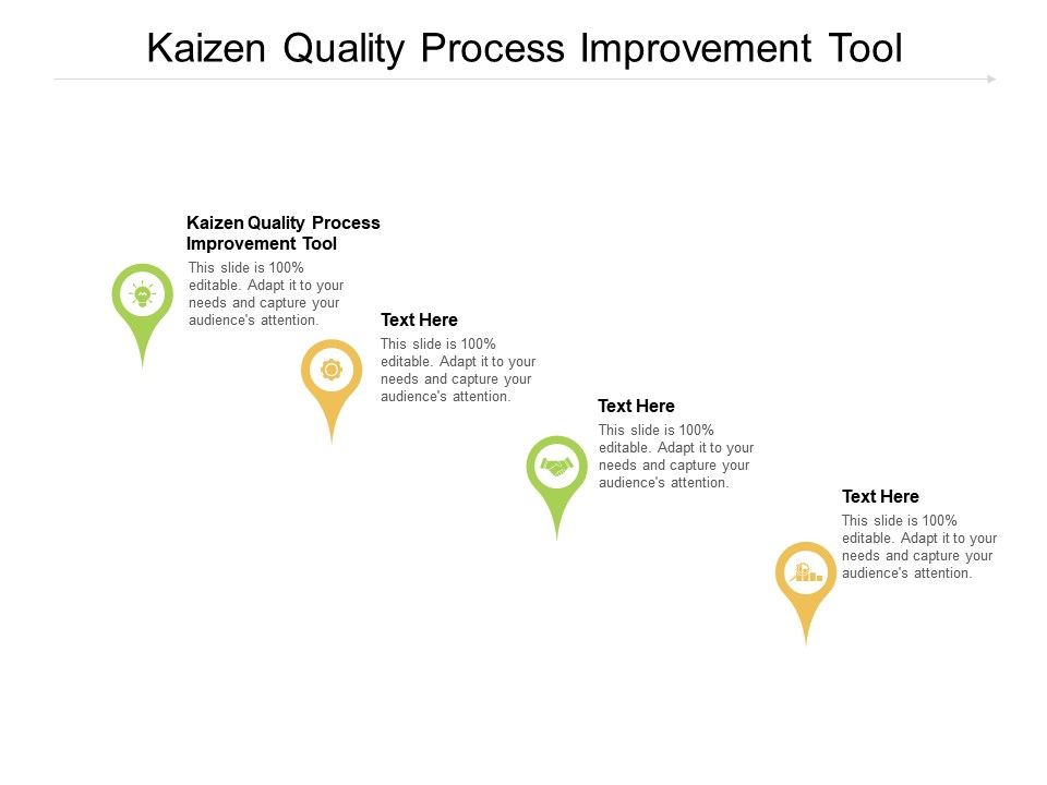 Kaizen Quality Process Improvement Tool Ppt Powerpoint Presentation ...