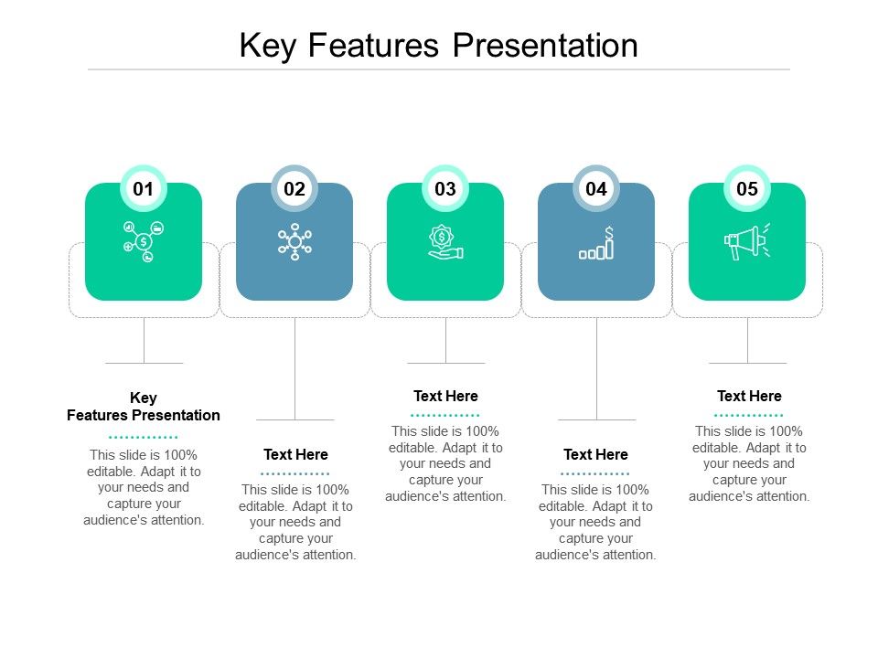 describe the features of presentation
