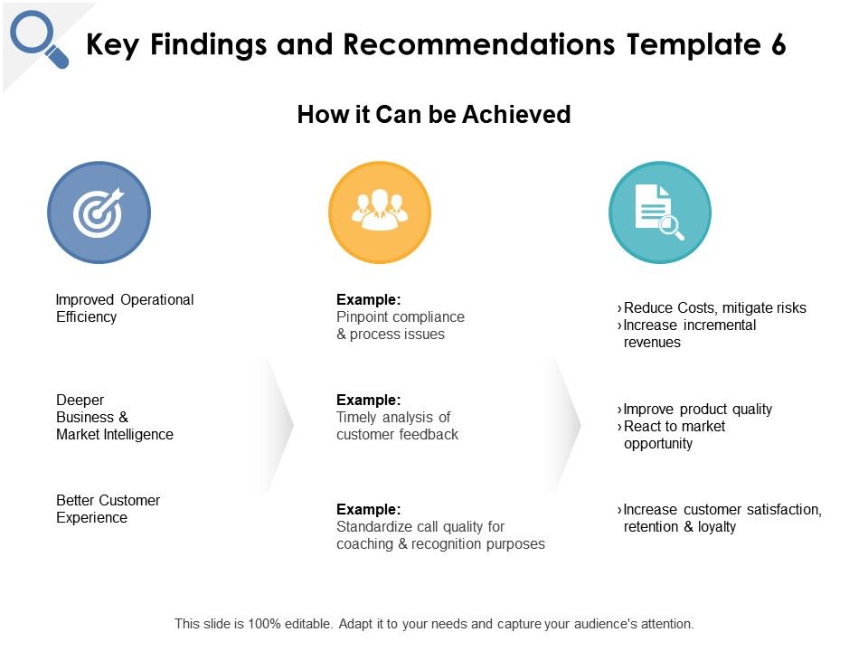 findings and recommendations ppt