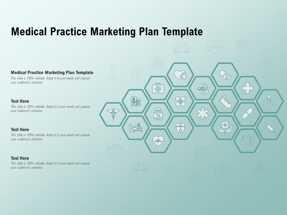 medical practice marketing plan template ppt powerpoint