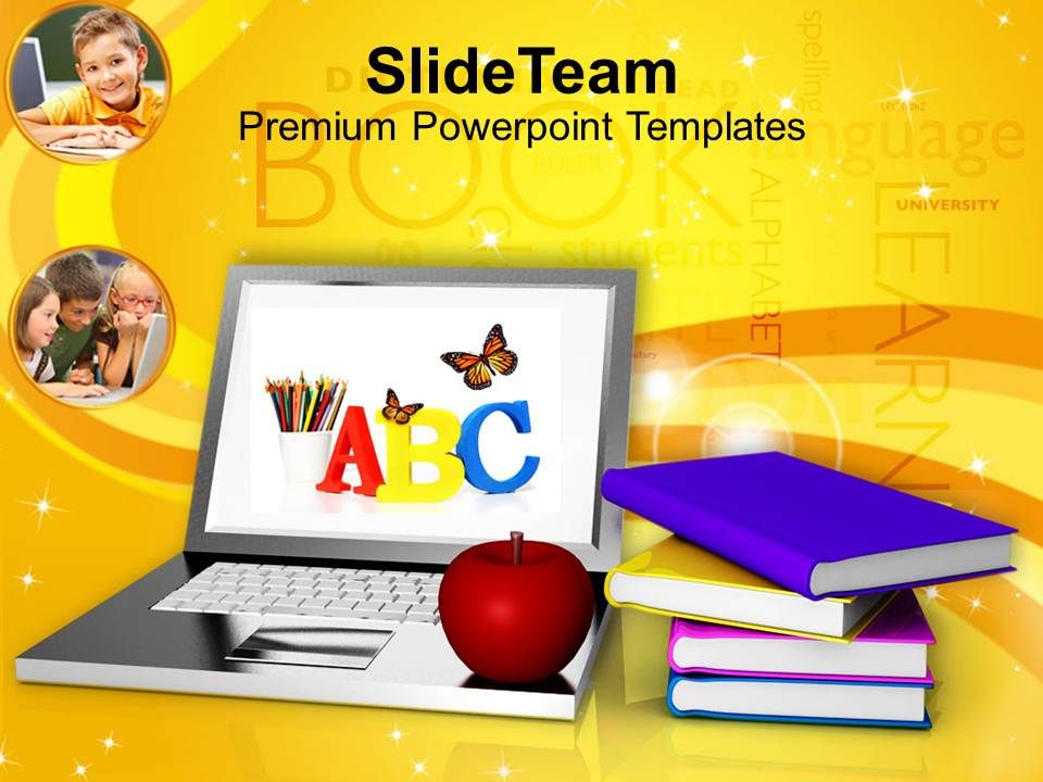 Modern Education And Online Learning Food Powerpoint Templates Ppt