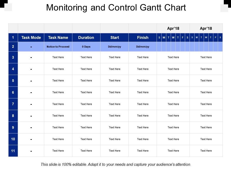 Net Gantt Chart Control
