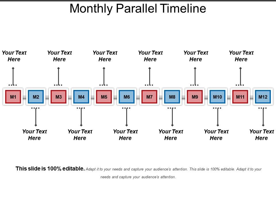 12 Month Timeline Template from www.slideteam.net