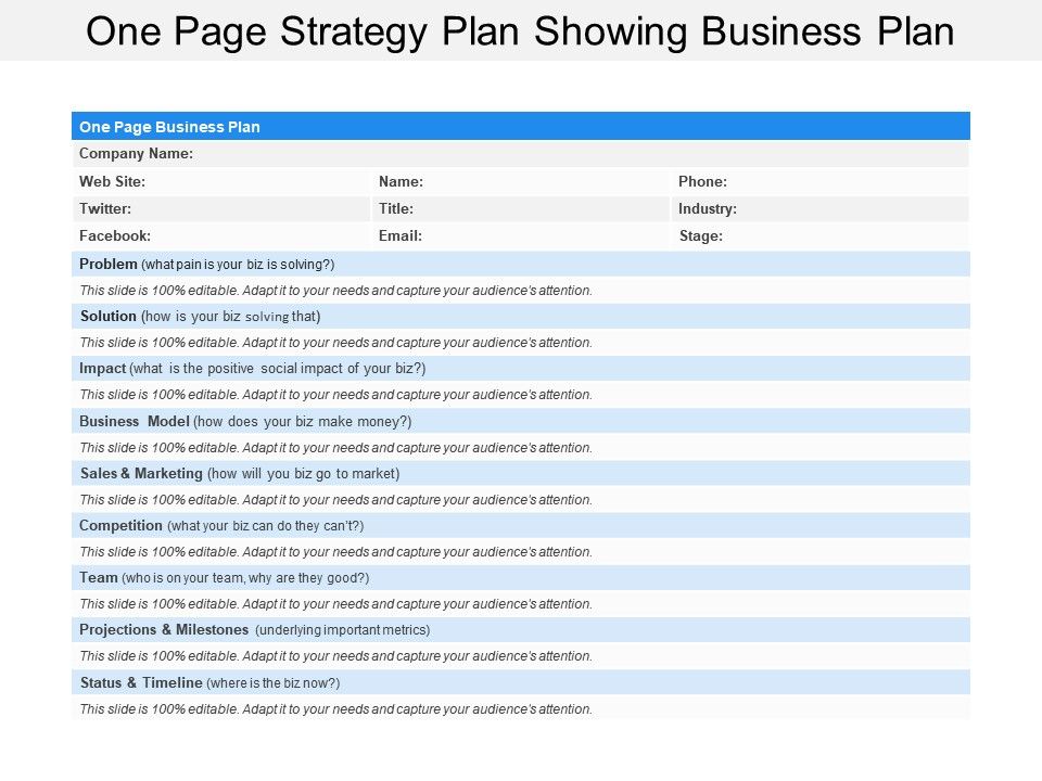Business Plan Title Page Template from www.slideteam.net