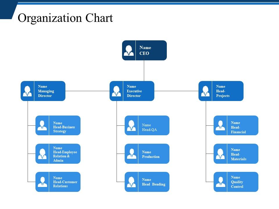 Org Chart Examples Powerpoint