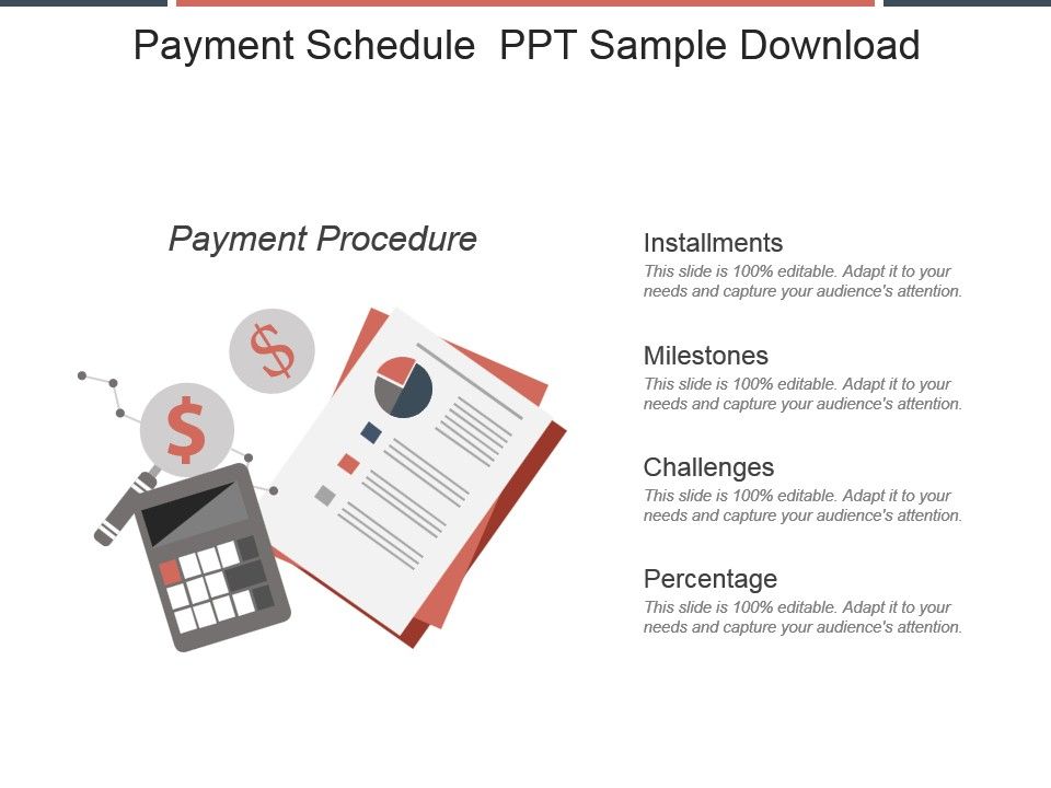 Sample Payment Schedule Template from www.slideteam.net