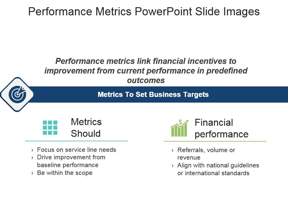 Performance Metrics Powerpoint Slide Images | Presentation Graphics ...