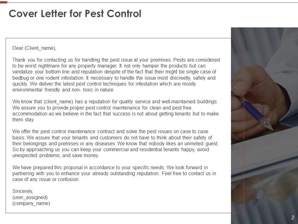 Pest Control Proposal Template Powerpoint Presentation Slides Powerpoint Slide Template Presentation Templates Ppt Layout Presentation Deck