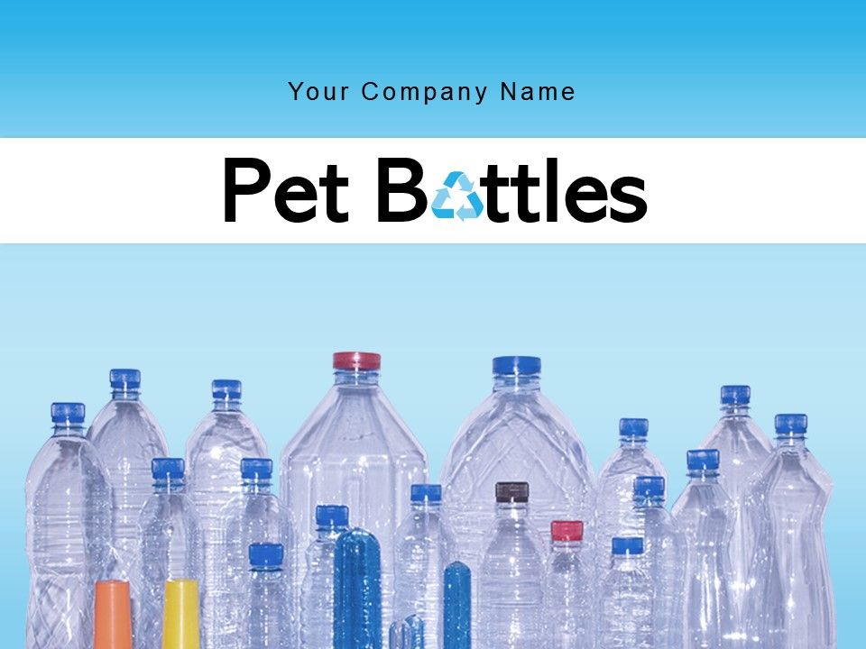 Pet Bottles Recycle Arrow Infographic Depressing Packaged Earphones Presentation Graphics