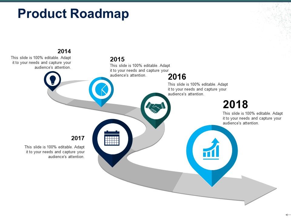 product roadmap ppt ideas powerpoint slide images ppt roadmap ppt slide