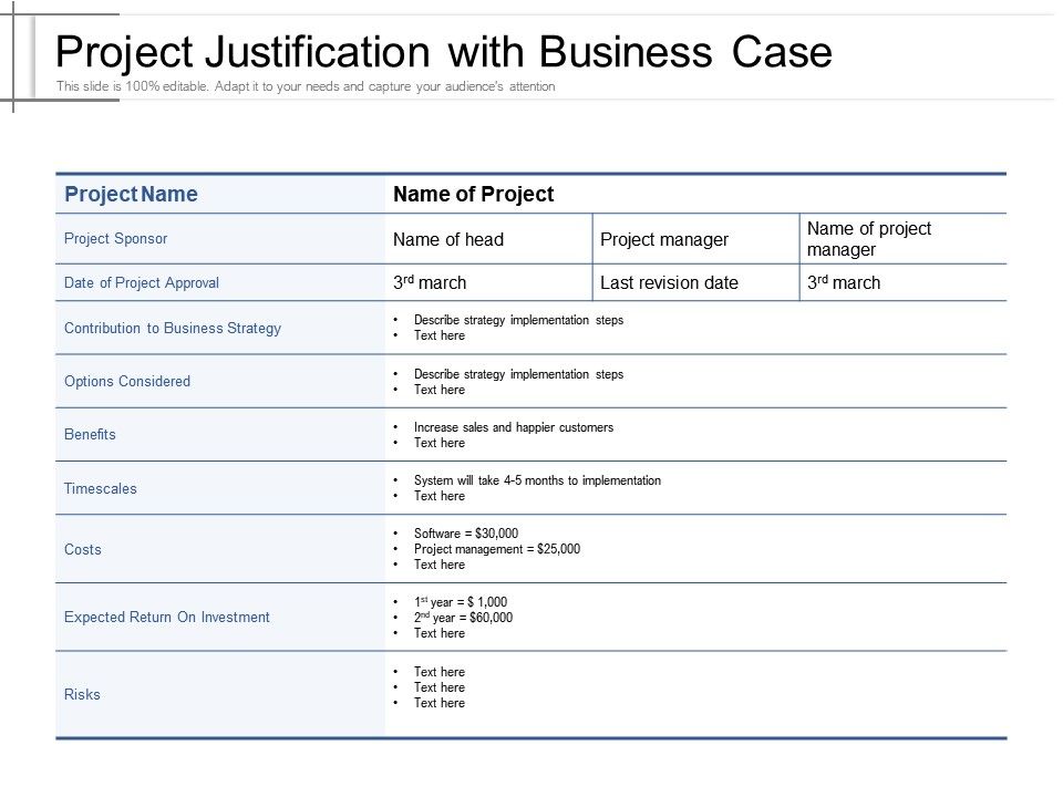 Business Case Template In Word And Pdf Formats Page 8 Of 19