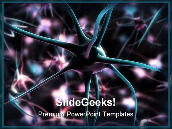 Neuron Cell Medical Powerpoint Templates And Powerpoint Backgrounds 0211 Powerpoint Presentation Templates Ppt Template Themes Powerpoint Presentation Portfolio