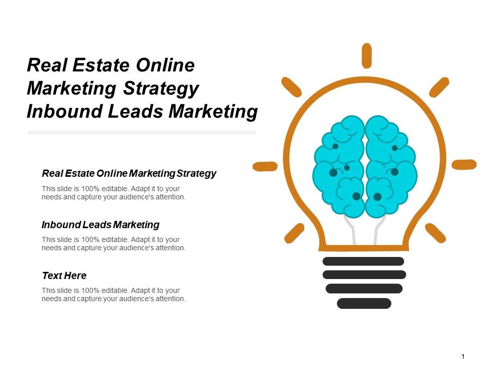 Inbound Marketing - A Guide For Real Estate Professionals [Infographic]