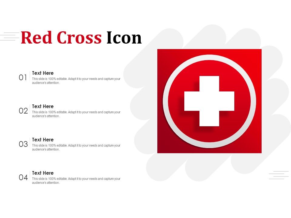 Red Cross Icon Ppt Images Gallery Powerpoint Slide Show Powerpoint Presentation Templates