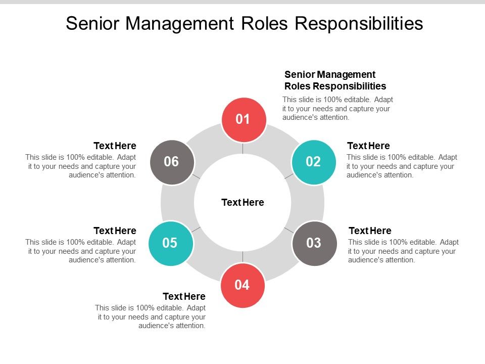 senior management presentation template
