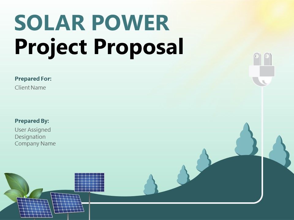solar energy project presentation pdf