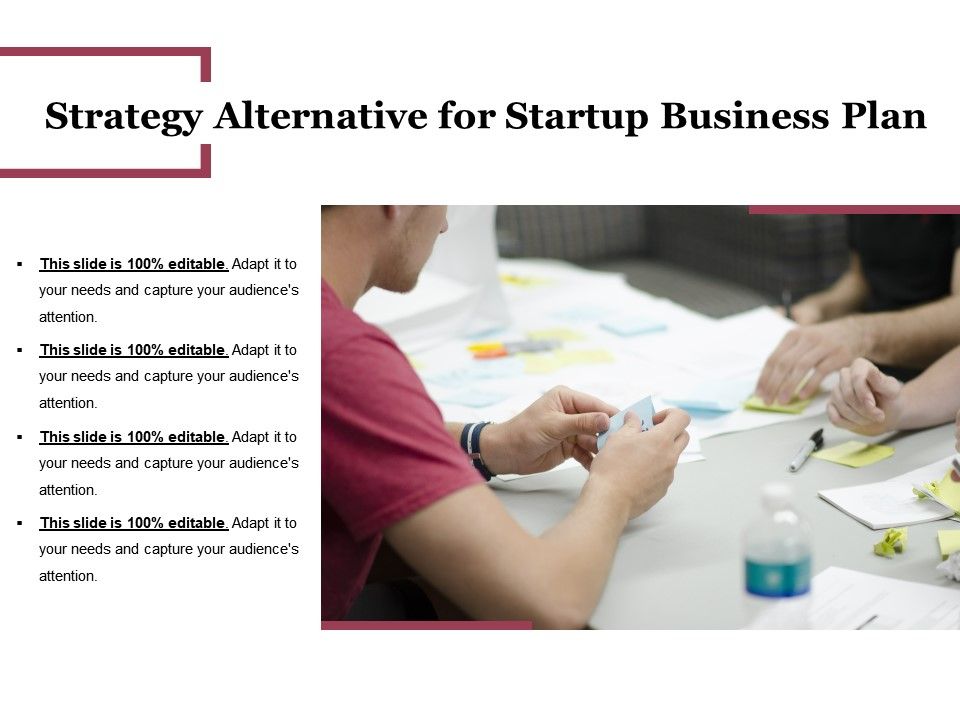what are strategic alternatives in a business plan quizlet