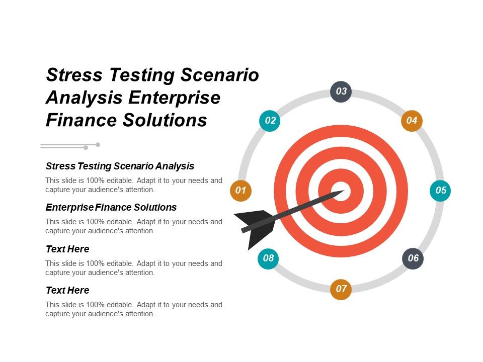 Stress Testing Scenario Analysis Enterprise Finance Solutions Cpb Presentation Powerpoint Images Example Of Ppt Presentation Ppt Slide Layouts