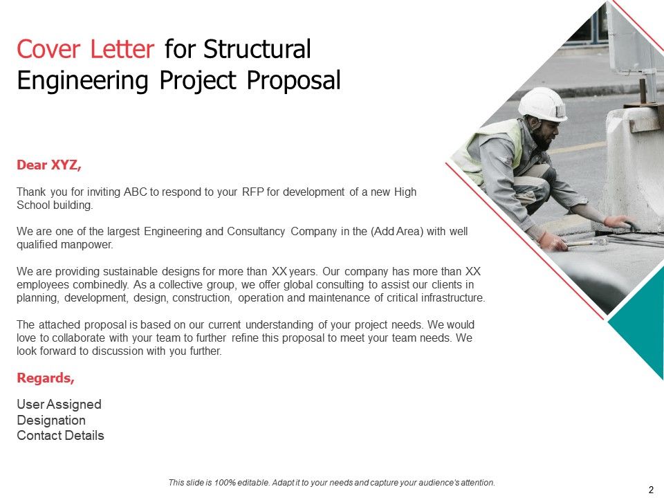 Structural Engineering Project Proposal Powerpoint Presentation Slides