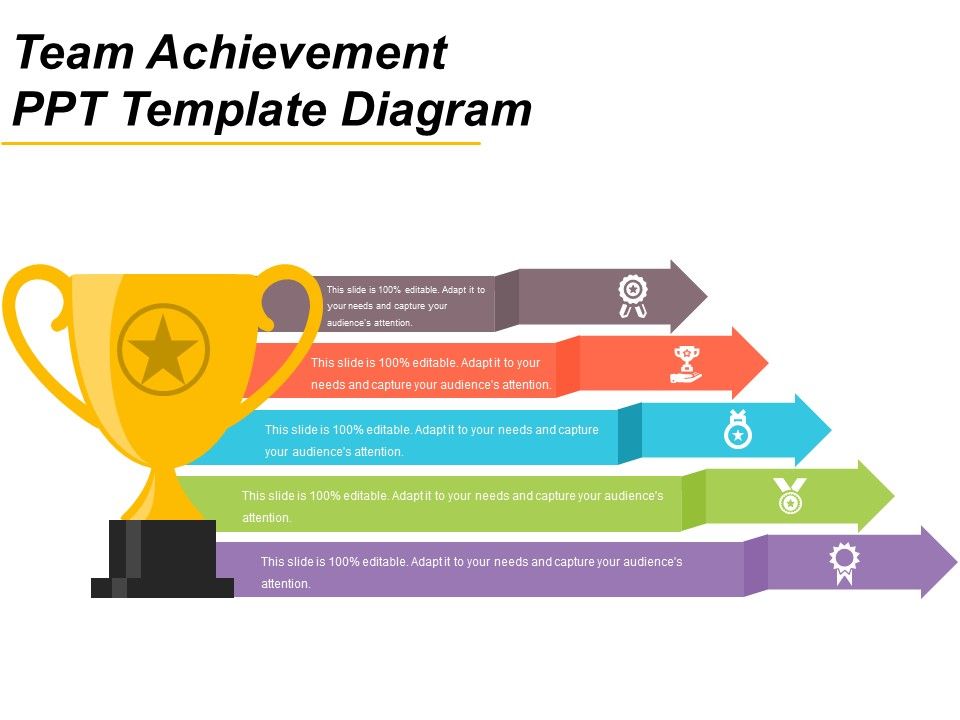 Team Achievement Ppt Template Diagram Powerpoint Slide Templates Download Ppt Background Template Presentation Slides Images