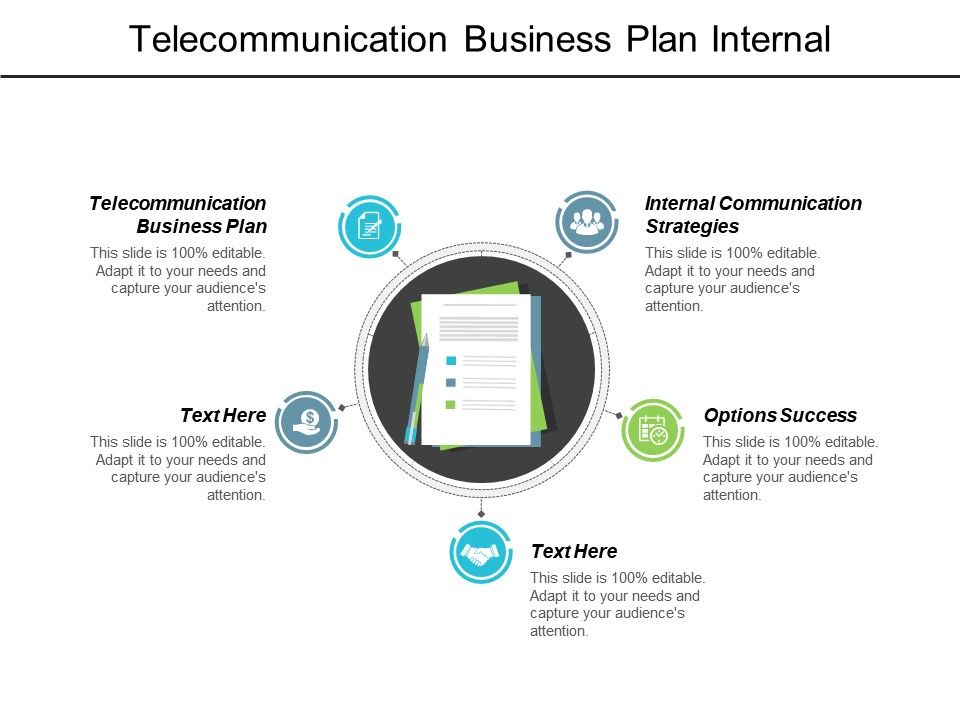 communication plan template internal communications strategy presentation