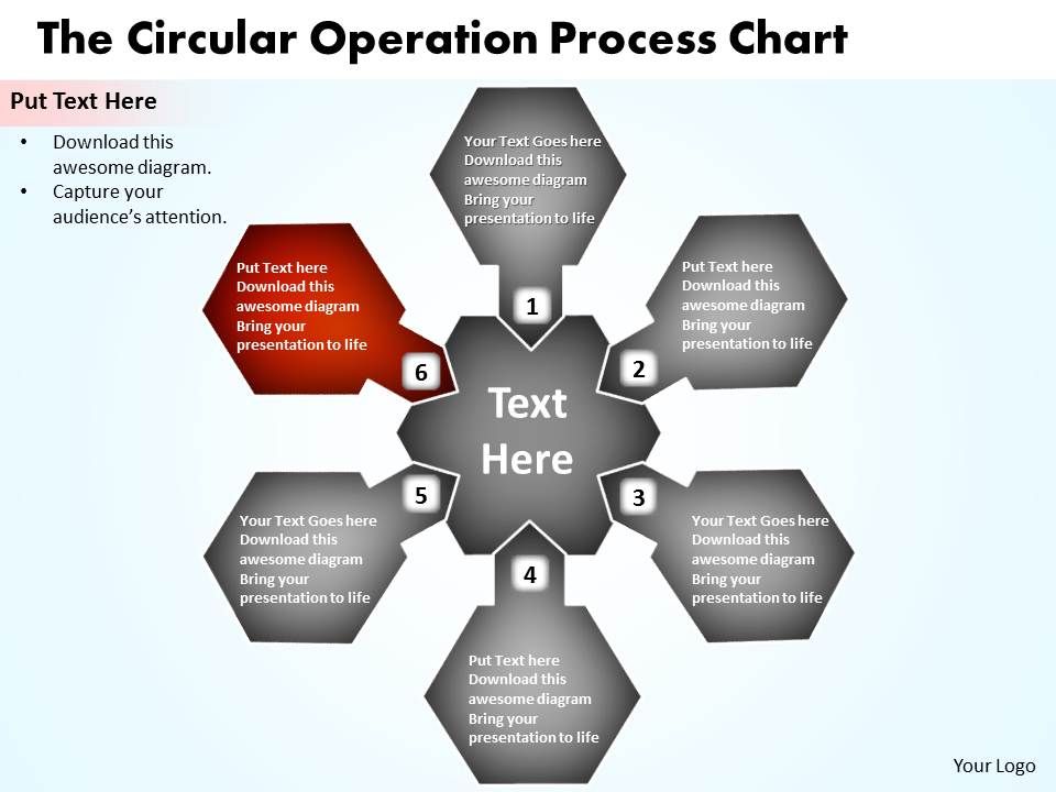 Process Chart Template Powerpoint