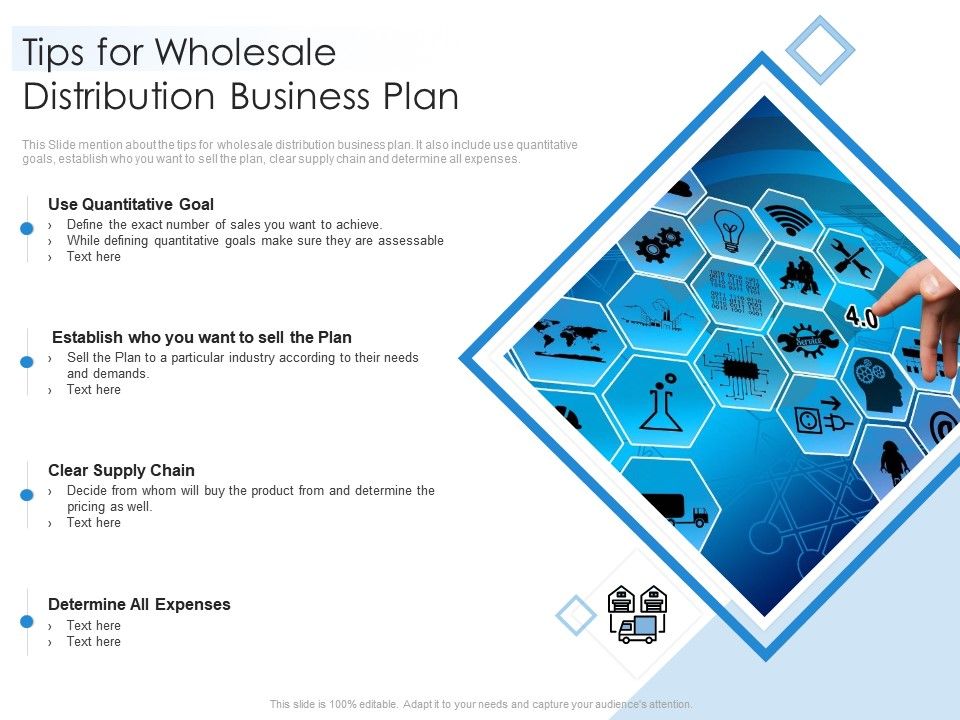 wholesale distributor business plan