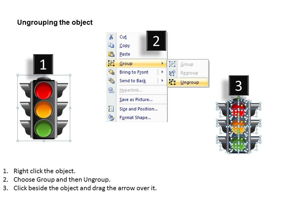 Traffic Lights Powerpoint Template Slide Graphics Presentation Background For Powerpoint Ppt Designs Slide Designs