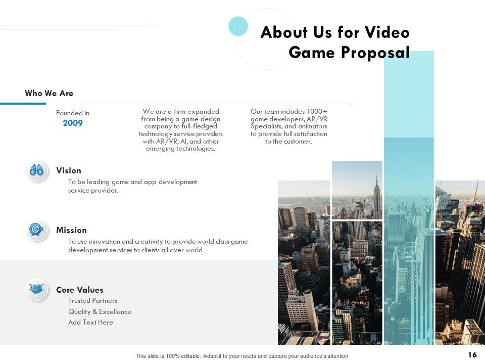 Video Game Proposal Powerpoint Presentation Slides Powerpoint Slides Diagrams Themes For Ppt Presentations Graphic Ideas