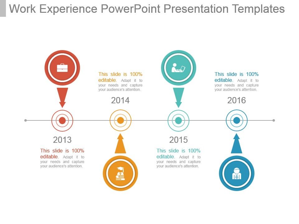 Work Experience Powerpoint Presentation Templates PowerPoint Slides