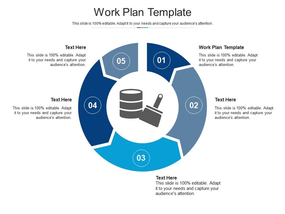 work plan presentation sample ppt