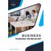 Business training workshop two page brochure template