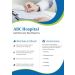 Hospital promotion two page flyer template
