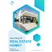 Real estate for sale four page brochure template