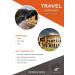 Travel around the world two page brochure template