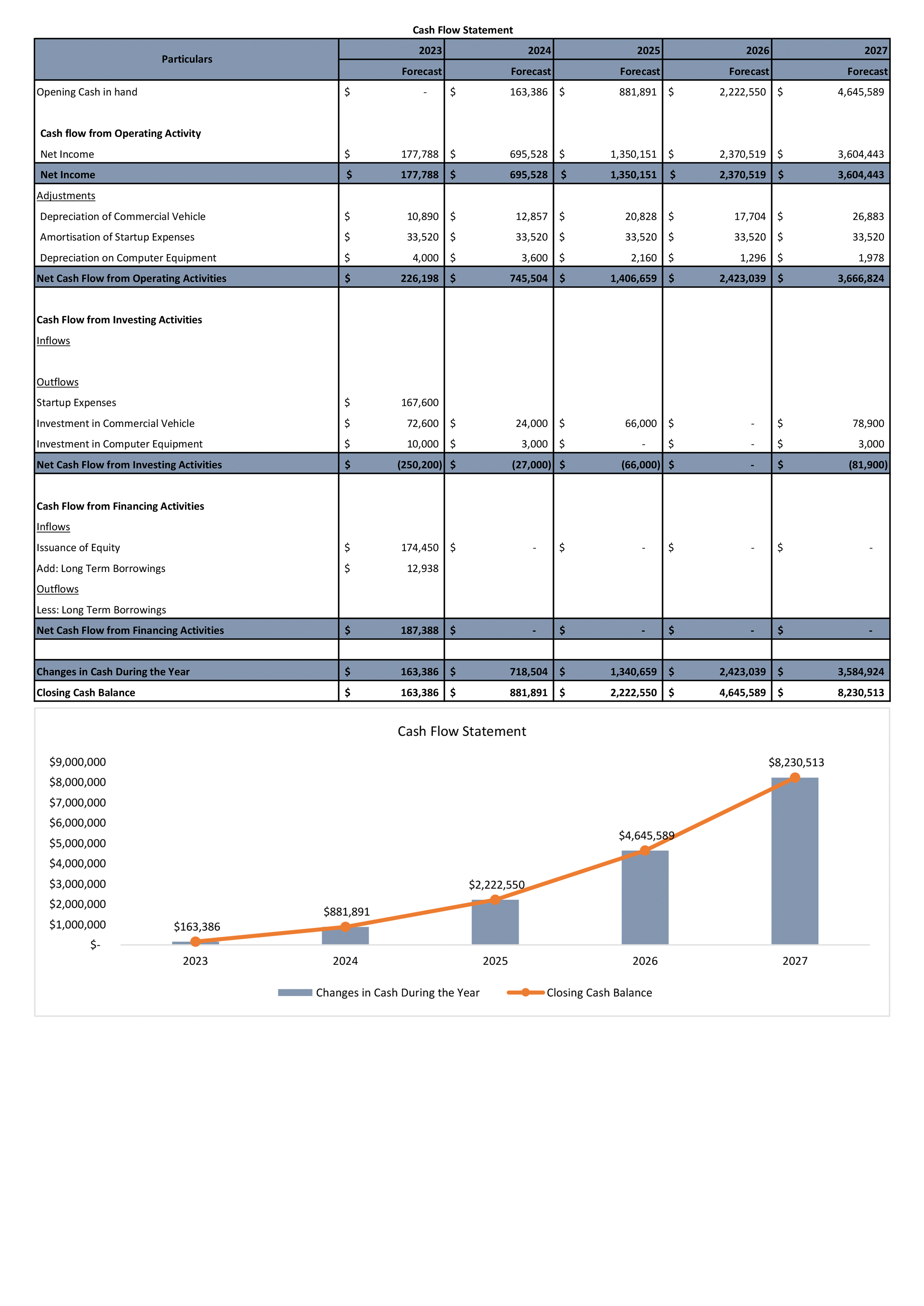 Financial Statements And Valuation For Laundry And Dry Cleaning