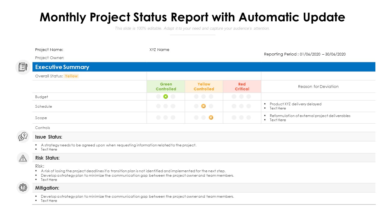Top 10 Update Templates with Examples and Samples
