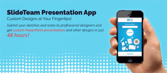Launching SlideTeam Presentation App: Submit Custom Design Requests On The Go