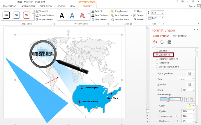 Create Transparent Shapes in PowerPoint
