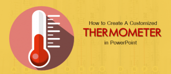 PowerPoint Tutorial #9- How to Create a Thermometer Diagram and Use It for Your Business Presentation