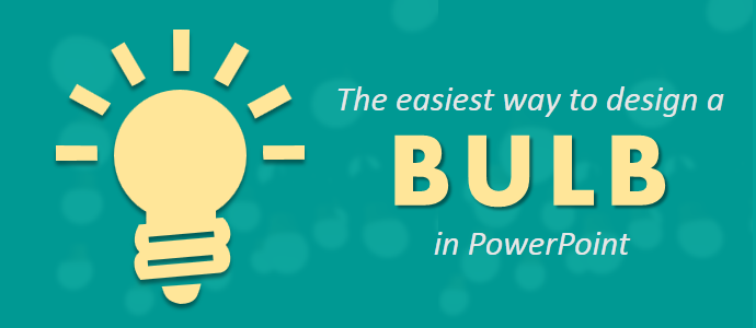 PowerPoint Tutorial #16- The Simplest Way to Create a Light Bulb in PowerPoint