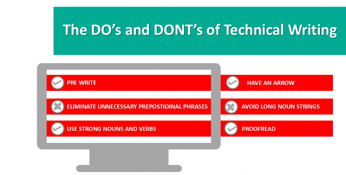 Do's and Dont's of Technical Writing