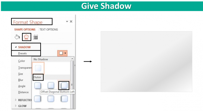 Give Shadow