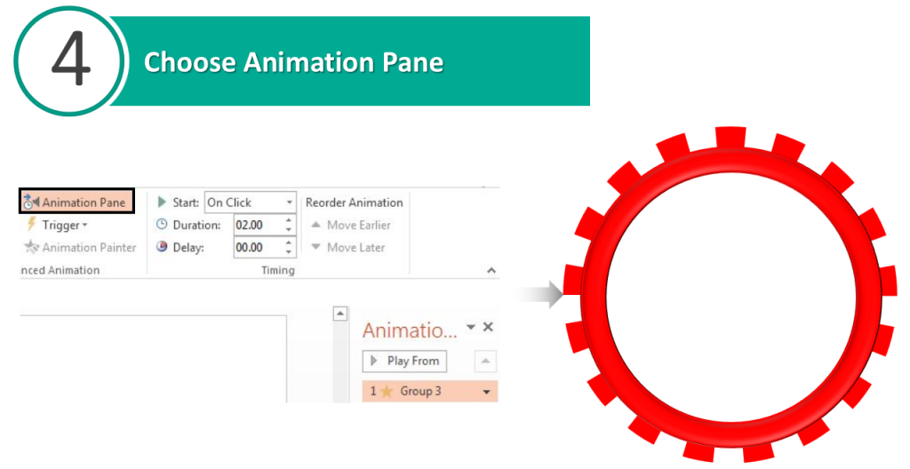 Choose Animation Pane