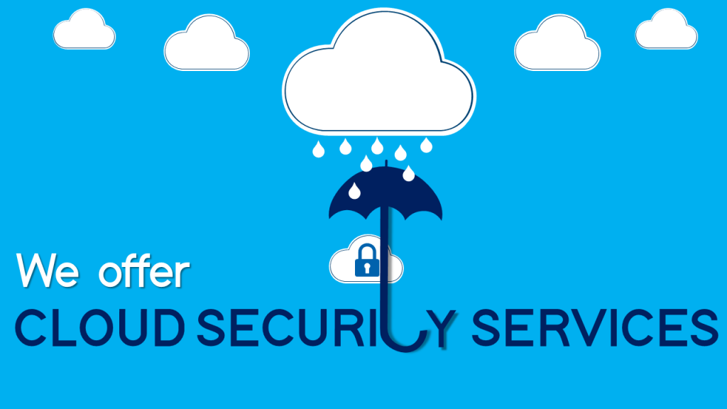 Cloud Security Services- PowerPoint Presentation Cover Slide
