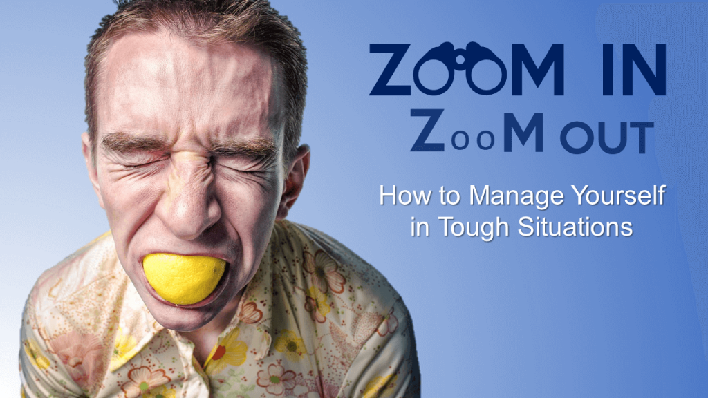 How to Manage Yourself in Tough Situations- PowerPoint Presentation Cover Slide