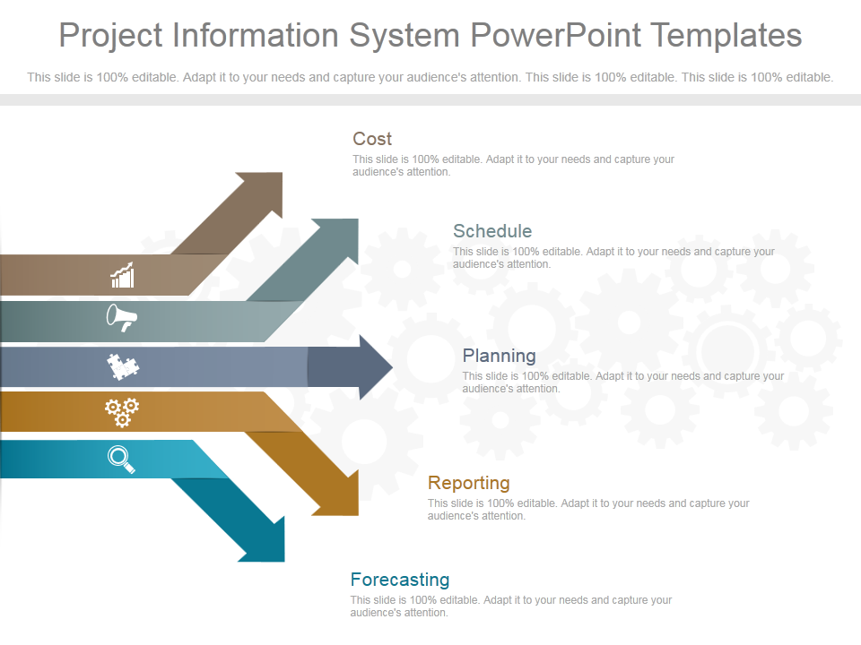 Project Information System PowerPoint Templates